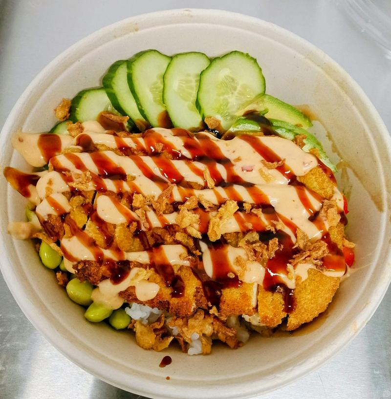 Crispy Hähnchen Bowl