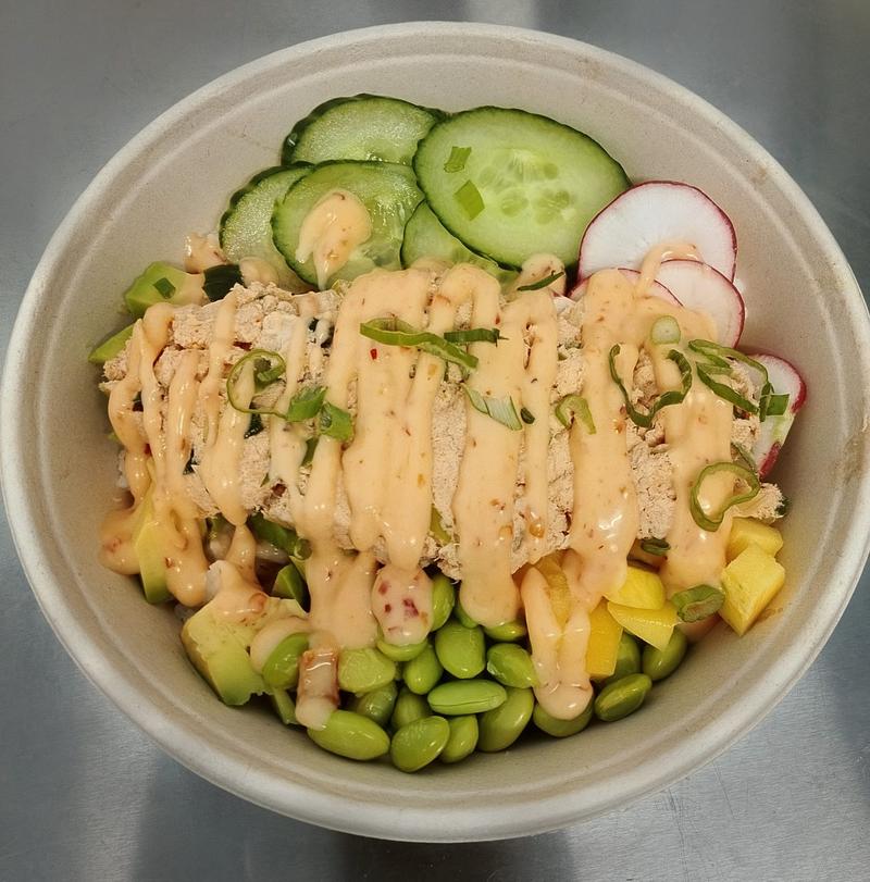 Hot Salmon Bowl