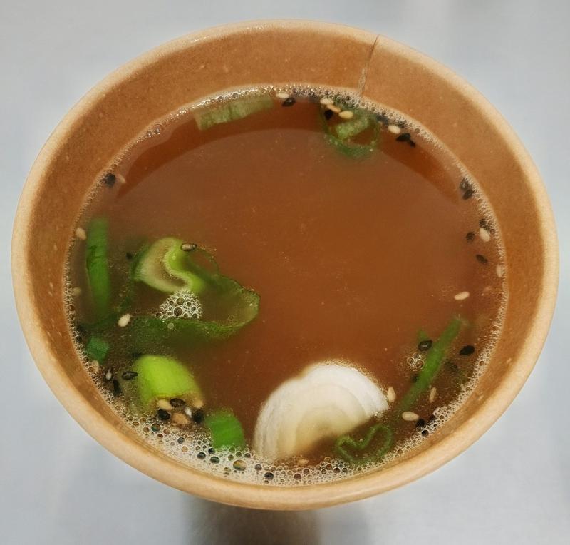 Vegetarische Tofu Ramen Suppe